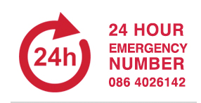 24 Hour Emergency Number: 0864026142